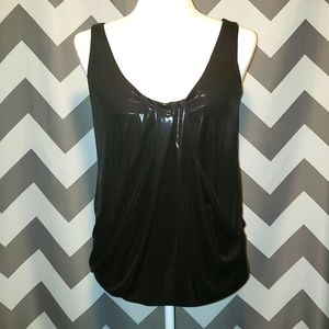 Vintage DVF Leeza metallic tank